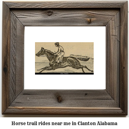 horse trail rides near me in Clanton, Alabama